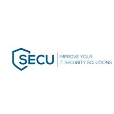 the logo for secu it security solutions, which is part of its company's website