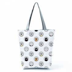 SPECIFICATIONSBrand Name: MIYAHOUSEHandbags Type: TotesTypes of bags: Shoulder & HandbagsMain Material: PolyesterLining Material: PolyesterShape: Casual TotePlace Of Origin: ZHE JIANG ProvincePlace Of Origin: ZHE JIANG ProvinceOrigin: Mainland ChinaCN: ZhejiangHardness: SOFTPattern Type: CartoonInterior: No PocketDecoration: NONEExterior: NONEOccasion: VersatileClosure Type: zipperGender: WOMENStyle: CasualModel Number: hl4391/Cat Dog Paws HandbagsNumber of Handles/Straps: twoGraphic Design: Cat Daily Use Rectangular Canvas Bag With Cat Design, White Bag With Cat Design For Shopping, Cat Design Shoulder Bag For Daily Use, White Bag With Cat Design For Daily Use, Rectangular Cat Design Shoulder Bag For Daily Use, Rectangular Shoulder Bag With Cat Design For Daily Use, Daily Use Cat Design Shoulder Bag, Trendy Cat Print Shoulder Bag For Everyday Use, White Rectangular Shoulder Bag With Cat Design