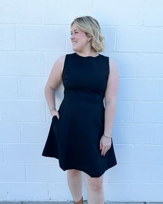 Designed using smoothing premium ponte fabric, this dress is versatile and easy to dress up or down for any occasion, plus it’s machine-washable. Diff Eyewear, Ponte Fabric, Bed Stu, Fit And Flare Dress, Fit Flare Dress, Flare Dress, Fit And Flare, Clothing And Shoes