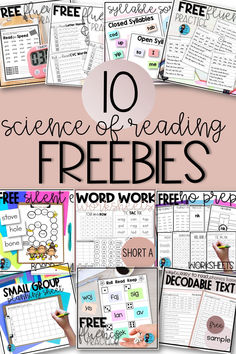 Photos of Science of Reading Lesson Plans and Activities Free Science Of Reading Resources, Science Of Reading Activities, Fall Science, Structured Literacy, The Science Of Reading, Science Literacy, Reading Lesson Plans, First Grade Science, Reading Specialist