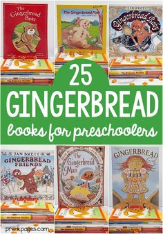 Gingerbread Books For Preschool, Kindergarten Gingerbread, Gingerbread Man Book, December Books, December Themes, January Themes, Men Books, Gingerbread Man Story, January Preschool