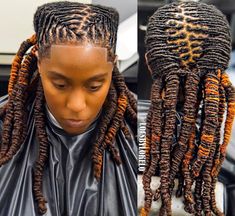 Locs On Men, Coloured Dreads, Dread Ideas, Men Locs, Colored Dreads, Ugly Hair