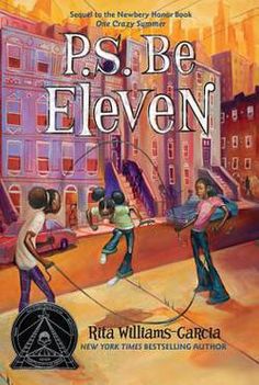 P. S. Be Eleven is the sequel to One Crazy Summer.  It tells the girls story after they return home from California. One Crazy Summer, Crazy Summer, 6th Grade Reading, Coretta Scott King, Black Panthers, Kids Book, Sixth Grade, Book Awards, 6th Grade