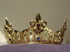 Dark Ridge Jewelry Atlantia Crown Golden Queen, The Twin Towers, Medieval Princess, Royal Aesthetic