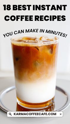 Hot Instant Coffee Recipes, Instant Coffee Recipes Hot Drinks, Recipes With Instant Coffee, Nespresso Coffee Recipes, Easy Latte Recipe, Frother Recipes, Fun Coffee Recipes, Instant Coffee Recipes