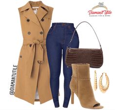 9to5chic Outfits, Feminine Casual, Afrocentric Fashion, Looks Jeans, Fashion Attire, Casual Fall Outfits