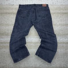 Vintage Pendleton Jeans Smoke Black Denim Straight Fit Essential Leather Logo Y2K Skate / Streetwear Great Condition: 9/10 Men's Size:  Waist: 40" Length (inseam): 30" Leg Opening: 9" Thigh Opening: 13" Front Rise: 12" Casual Black Selvedge Bottoms, Vintage Black Jeans With Pockets, Logo Y2k, Skate Streetwear, Jean Vintage, Skater Streetwear, Y2k Skater, Leather Logo, Black Denim