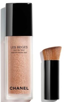 Free shipping and returns on CHANEL LES BEIGES Water-Fresh Tint at Nordstrom.com. What it is: A complexion tint that is a first for CHANEL, featuring pigment micro-droplets that deliver a water-fresh sensation and a radiant, healthy-looking glow.What it does: Created with patented MicroFluidic technology, its lightweight gel texture bursts with ultra-pure ingredients for a bare-skin effect with eight hours of hydration and comfort. Skin feels refresh Chanel Foundation, Luminous Makeup, Chanel Cosmetics, Laura Mercier Tinted Moisturizer, Chanel Les Beiges, Wear Red Lipstick, Gel Texture, Chanel Beauty, Chanel Makeup