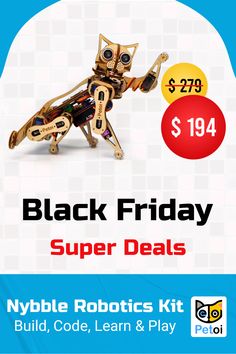 a black friday super deal for robotics kits