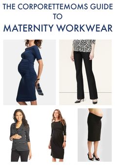 Maternity Shopping for Work - CorporetteMoms - This list will probably work for non-maternity shopping. Maternity Essentials, Casual Maternity, Professional Style, Stylish Maternity, Pregnancy Outfits