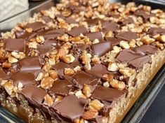 Caramel Chocolate Crunch Bars – Recipes More