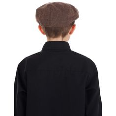 Step back in time with our 1920's Child Drivers Hat, a true homage to the golden age of motoring. This iconic hat embodies the elegance and sophistication of the era, exuding a timeless charm that is still admired today. With its classic design and impeccable craftsmanship, it's the perfect accessory to complete your child's vintage ensemble.Inspired by the fashion of the roaring twenties, this child-sized hat features a sleek and streamlined silhouette, exquisitely tailored to complement any ou Classic Adjustable Cap For Costumes, Elegant Brown Flat Cap, Classic Brown Top Hat For Fall, Formal Brown Top Hat For Fall, Classic Brown Top Hat For Winter, Classic Brown Hat For Fall, Classic Short Brim Beret For Fall, Fitted Brown Flat Cap, Brown Fitted Flat Cap