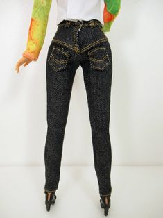 Barbie clothes Barbie Jeans Denim pants for Barbie doll M2M Etsy Barbie Jeans, Looks Jeans, Outfits Jeans, Barbie Outfits, Awesome Bedrooms, Barbie Clothes, Barbie Doll, Casual Jeans