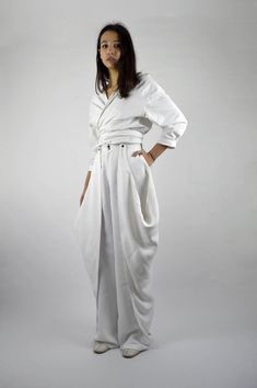 Balmorra Pants | NOT JUST A LABEL White Bottoms With Belt Detail For Spring, White Straight Pants With Belt Loops, White Belted Wide-leg Bottoms, White Belted High-waisted Pants, White Belted Wide Leg Pants, White Belted Wide Leg Bottoms, White Belted Bottoms For Summer, White Wide-leg Pants With Belt Loops, White Wide Leg Belted Pants