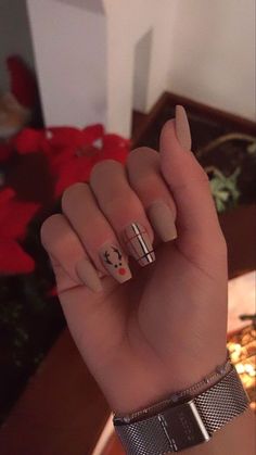 Winter Nails Acrylic, Acrylic Nails Coffin Short, Short Acrylic Nails Designs, Xmas Nails, Dream Nails