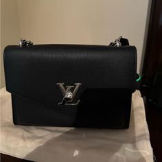 Lv Mylockme Chain Bag With Dust Bag And Box Can Print Receipt Chain Bag, Louis Vuitton Bags, Chain Bags, Louis Vuitton Bag, Dust Bag, Bag Lady, Louis Vuitton, Shoulder Bag, Chain