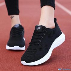 Orcajump - Soft Sole Mesh Sports Shoes for Casual Exercise and Running Shoe Sole, Sports Shoes, Sport Shoes, Mesh, Running, Sports