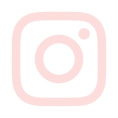 a white instagram icon with an orange circle