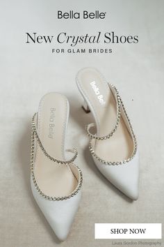 the new crystal shoes for glam brides