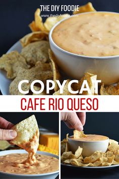 the recipe for copycat cafe rio queso