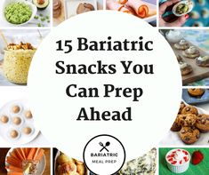 Stage 1 Bariatric Recipes, Bariatric Snacks, 1200 Calorie Diet Meal Plans, Snacks To Eat