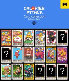 the card game caloriess attack is shown in this screenshoter's image