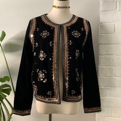 Nwt Nasty Gal Velvet Sequin Coat. Gorgeous For The Holidays Bin 12 Black Winter Festive Outerwear, Black Festive Winter Outerwear, Black Festive Outerwear For Work, Festive Black Winter Outerwear, Festive Black Spring Outerwear, Festive Black Long Sleeve Outerwear, Sequin Coats, Sequin, Jackets & Coats