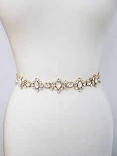 Bridal Belt Bridal Belt Sash Crystal Belt White Opal in - Etsy Elegant Gold Bridal Accessories With Sashes, Elegant White Belt With Rhinestones, Elegant Crystal Bridal Belt With Sashes, White Crystal Bridal Belt For Party, Glamorous White Bridal Belt For Wedding, Gold Rhinestone Belt For Formal Occasions, Elegant Gold Belts With Rhinestones, Elegant Gold Bridal Belt With Rhinestones, Gold Crystal Bridal Belt For Party