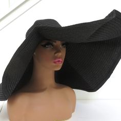 New Without Tags Oversized Beach Hat For Woman, Large Wide Brim Sun Hats Floppy Foldable Giant Straw Hats For Women, Packable Uv Protection Summer Hats For Ladies Color Black Similar Straw Material, Soft Comfortable, Breathable Design. One Size Brim 10" Inches Questions? Leave A Comment Below! Oversized Beach Hat, Straw Hats For Women, Wide Brim Straw Hat, Wide Brim Sun Hat, Straw Hats, Beach Hat, Summer Hats, Wide Brimmed, Straw Hat