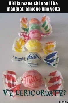 three candy candies with the words velericoorate on them