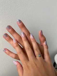 Girlfriend And Boyfriend Matching Nails, Couple Nail Sets, Masc Nails Ideas