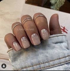 Subtle Nails, Cute Gel Nails, Bride Nails, Neutral Nails, Dipped Nails, Bridal Nails