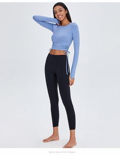 Buy More! Save More!

Two side lace up yoga sports T-shirt women's tight naked long sleeve fitness top High Stretch Long Sleeve Crop Top For Workout, Long Sleeve Athleisure Crop Top For Yoga, Long Sleeve Moisture-wicking Crop Top For Yoga, Long Sleeve Moisture-wicking Yoga Crop Top, Moisture-wicking Long Sleeve Crop Top For Yoga, Long Sleeve Crop Top For Yoga, Long Sleeve Sporty Tops For Pilates, Long Sleeve Athleisure Tops For Pilates, Sporty Long Sleeve Tops For Pilates