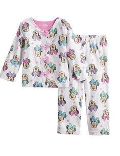 Girl's Pajamas Size 2T NWT. Condition is New with tags. Shipped FAST AND FREE with USPS First Class Package. Valued at $34.00. Two piece includes top & bottoms Top is long Sleeves & button front Elastic waist pants Polyester  Flame resistant Machine wash Sleep Clothes, Fleece Pajamas, Girls Pajamas, Disney Girls, Baby & Toddler Clothing, Pant Shirt, Shirt And Pants, Costumes For Women, Toddler Girls