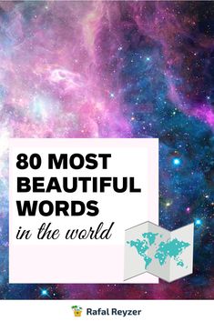 the words 80 most beautiful words in the world