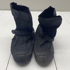 Neos Black Overshoe Boots Cleat Steel Stud Traction Mens Size Xxl. Condition Is New Without Tag Or Box See Photos Ls83/23 Shoesb5 Kr8 Black Slip-on Boots With Reinforced Toe, Black Closed Toe Boots For Outdoor, Black Casual Slip-on Waterproof Boots, Casual Black Slip-on Waterproof Boots, Black Low-top Waterproof Boots With Reinforced Toe, Black Outdoor Boots With Rubber Toe Cap, Outdoor Black Boots With Rubber Toe Cap, Black Ankle-high Waterproof Boots With Rubber Sole, Black Waterproof Boots With Protective Features For Winter