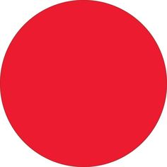 a red circle on a white background that is very similar to the same color scheme