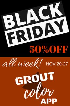 the black friday sale is on and it's up to 50 % off all week