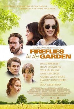 the poster for fireflies in the garden