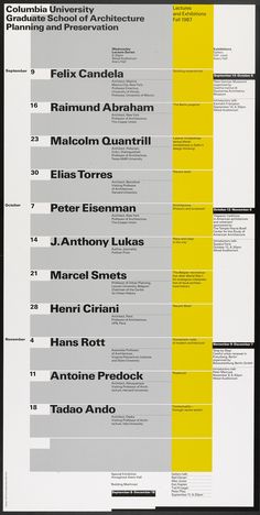 an image of a poster with the names of different authors