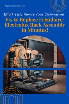 Repair your Frigidaire/Electrolux dishwasher easily with our step-by-step tutorial on changing the lower rack assembly 808602302. Perfect for DIY enthusiasts, this guide ensures a smooth and simple process. Say goodbye to rusted racks and hello to spotless dishes. Get your replacement part at appliancepartspros.com. Watch more repair videos on our site, Facebook, and YouTube. Make your appliance repairs a breeze today!