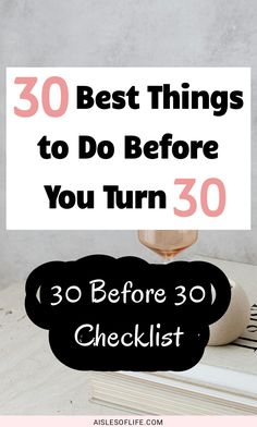 30 Before 30 bucket list? Read this blog post for the best 30 things to do before 30 list, Fun 30 before 30 bucket list ideas, goals to achieve before 30, What to do before I turn 30, why am I afraid to turn 30, 30 things to do before you turn 30 list, best things to do in your 20s, things to do before your 20s are over, best 30 before 30 list things to do before your 30s, 30 before 30 ideas, what to do before turning 30 ideas, what to do in your late 20s fun Happy 30th Birthday ideas for women Goals For Your 20s, 30th Birthday Ideas, Birthday Ideas For Women