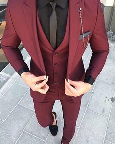 Groomsmen Outfit, Terno Slim, Groomsmen Outfits, Slim Fit Suit Men, Suits Prom, Slim Fit Tuxedo