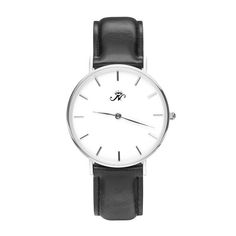 JN Design Co. - Old Mill - Silver Timepiece with Black Leather – Joseph Nogucci Black Alligator, Watch Collection, Modern Fashion, Men's Collection, Daniel Wellington, Watch Design, Stone Beads, Semiprecious Stones, Time Piece