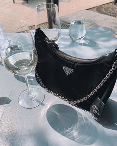 Prada Nylon Bag Outfit, Prada Bag Outfit, Black Femininity Aesthetic, Prada Aesthetic, Prada Nylon Bag, Femininity Aesthetic, Kylie Francis, Prada Loafers