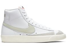 Blazer Mid 77 Vintage, Jordan Shoes Girls, Nike Blazer Mid 77, Nike Blazers Mid, Nike Blazer Mid, White Shoes Women, Vintage Sneakers, Hype Shoes, Blazer Mid