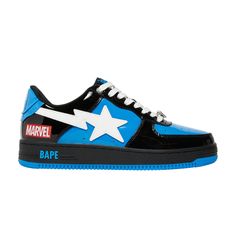 Find BAPE Marvel X Sta 'venom on Editorialist. Marvel x Bapesta 'Venom' Bape Shoes, Custom Sneakers Diy, Painted Canvas Shoes, Baby D, Marvel X, Bathing Ape, Nike Tech, Custom Sneakers, A Bathing Ape