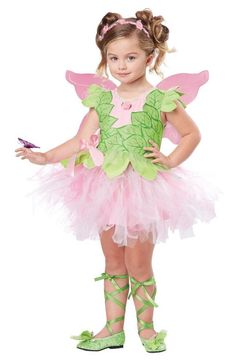 Toddler Fairy Costume, Ballerina Halloween Costume, Forest Fairy Costume, Fairy Tale Costumes, Flower Costume, California Costumes, Halloween Fancy Dress, Toddler Costumes, Fairy Girl