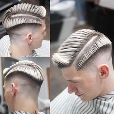 Braids With Faded Sides, Side Hair Men, Shaved Hairstyles, Mens Hairstyles Fade, Fade Haircuts, Faux Hawk, Mens Haircuts Fade