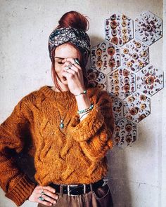 Stile Hippie Chic, Winter Hippie, Looks Hippie, Boho Winter Outfits, Mode Hippie, Estilo Hippie, Mode Boho, Couture Mode, Hippie Outfits